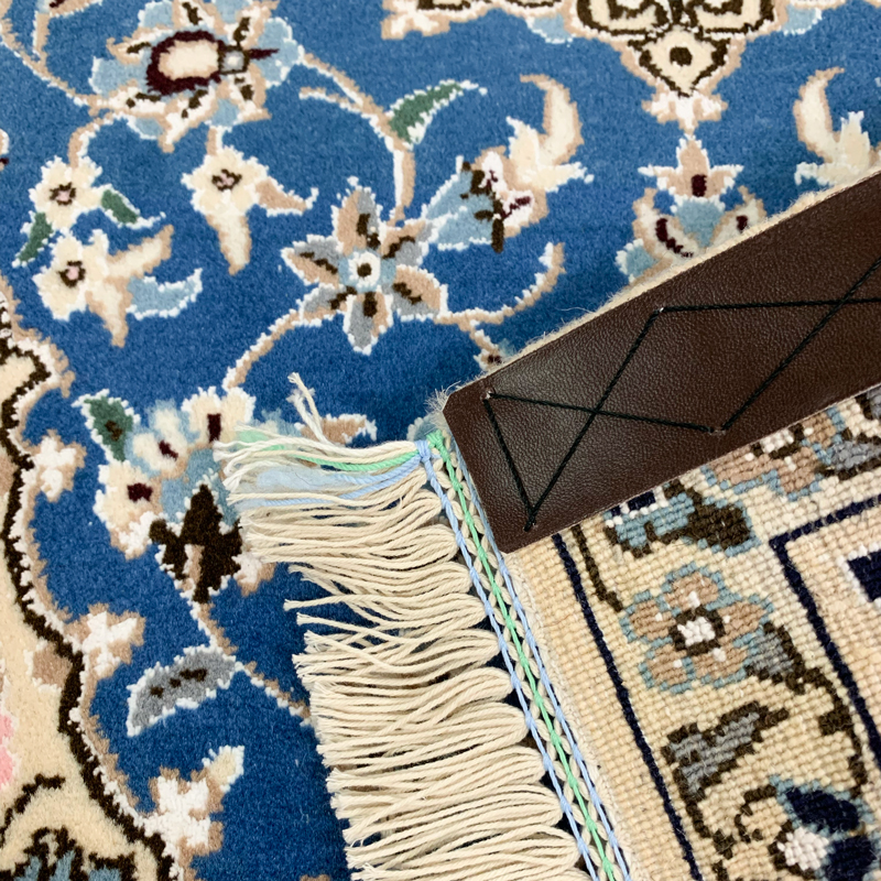 40035 ナイン ペルシャ絨毯 手織り 50×80